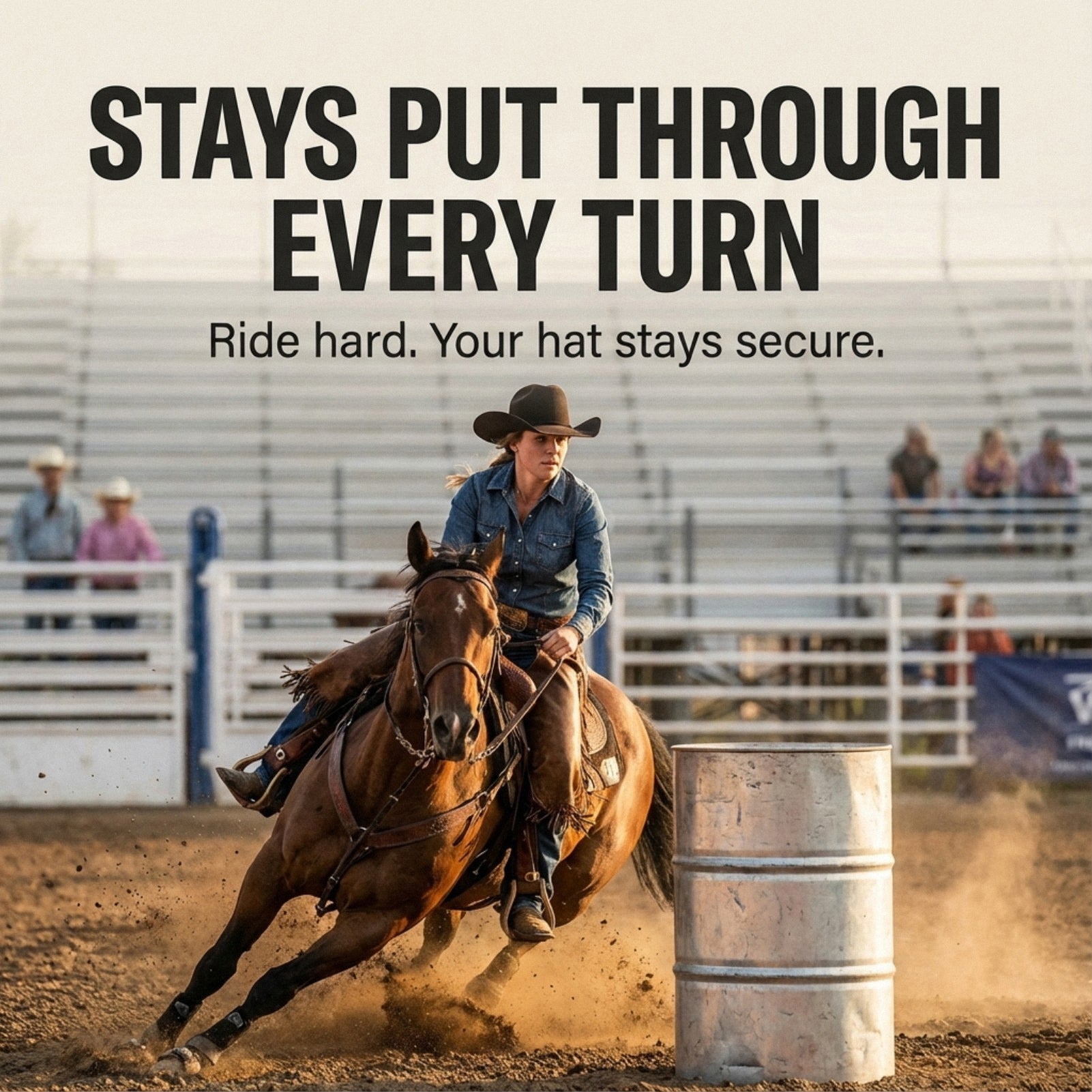 Cowboy Hat Cinch - hatcinch